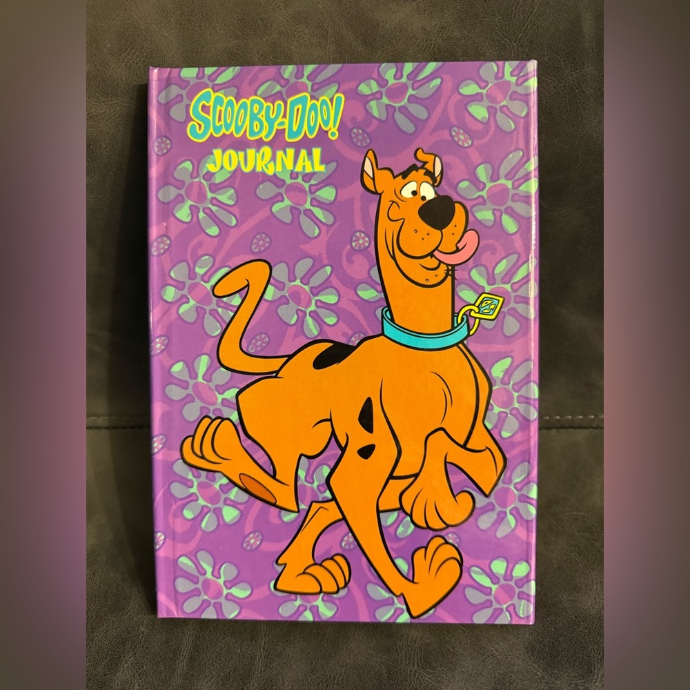Scooby Doo Journal Notebook Vintage Y2K 2000 At A Glance Purple Groovy Retro